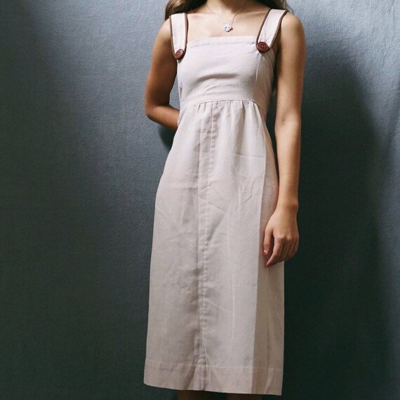 1970s Apron Dress