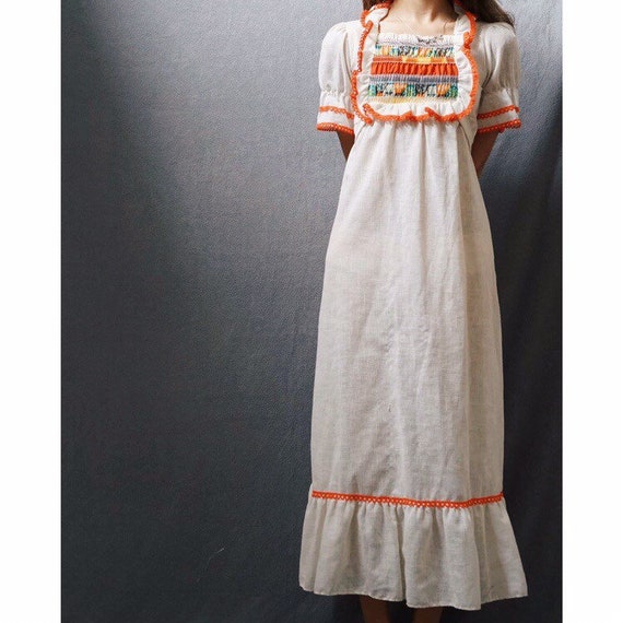 1960s Cotton Dress