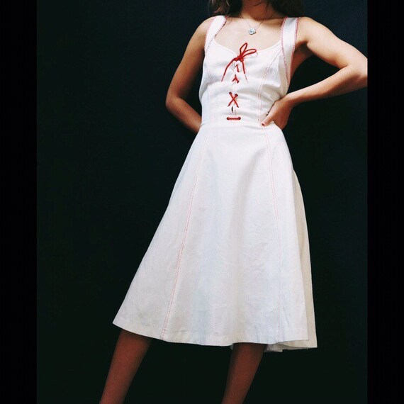 1980s Sundress