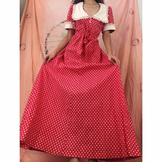 70s Prairie Dress