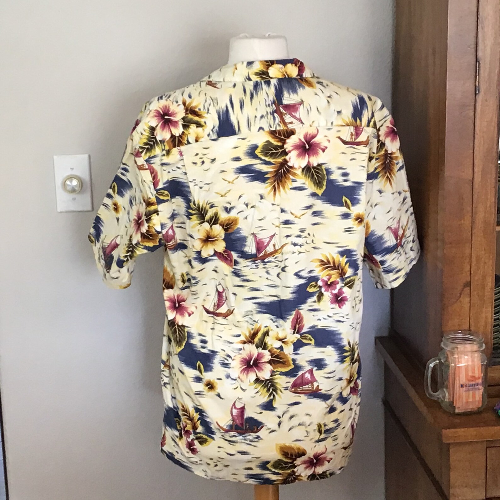 Large Hawaii all Cotton Hawaiian Aloha Shirt | Etsy