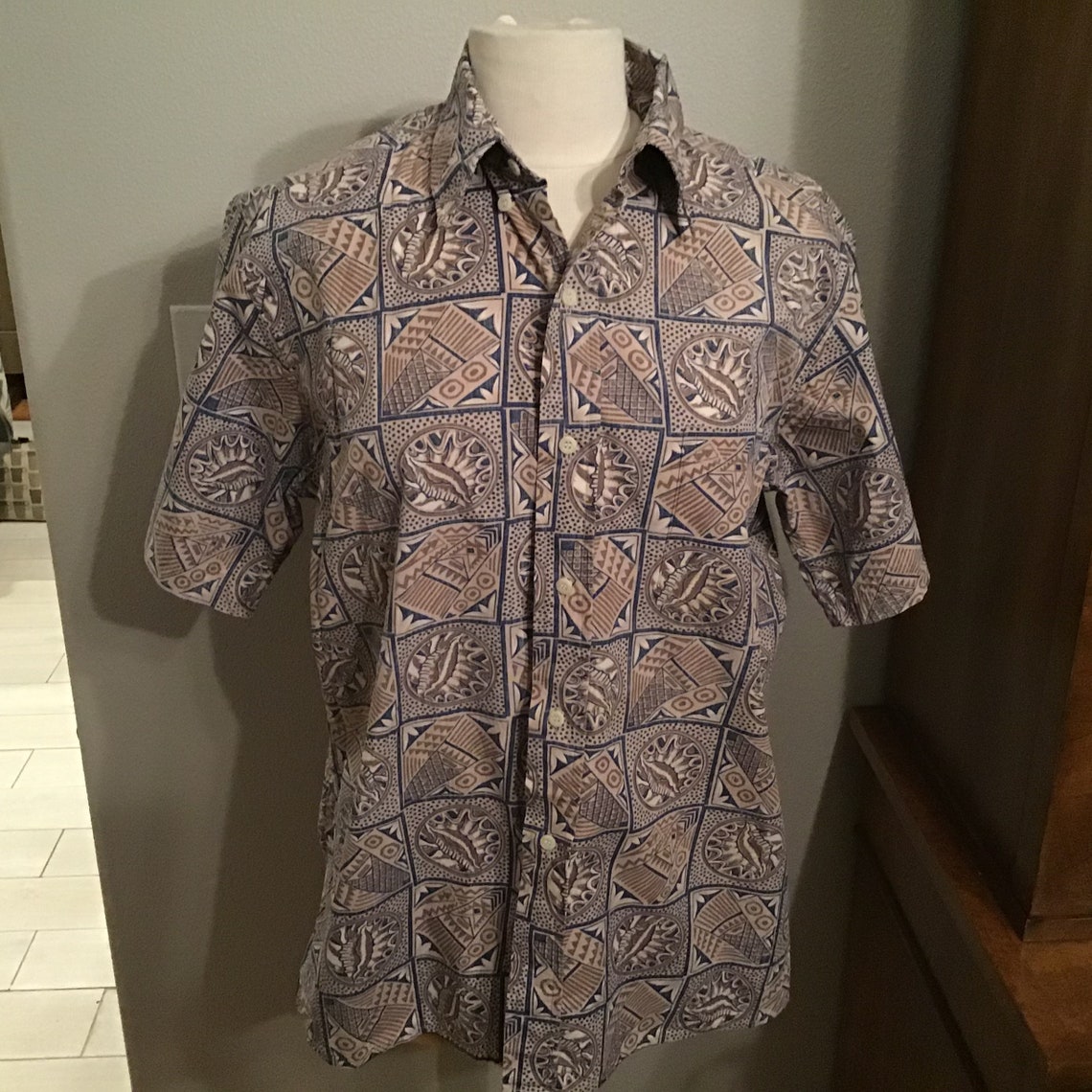 Medium Reyn Spooner All Cotton Hawaiian Aloha Shirt - Etsy