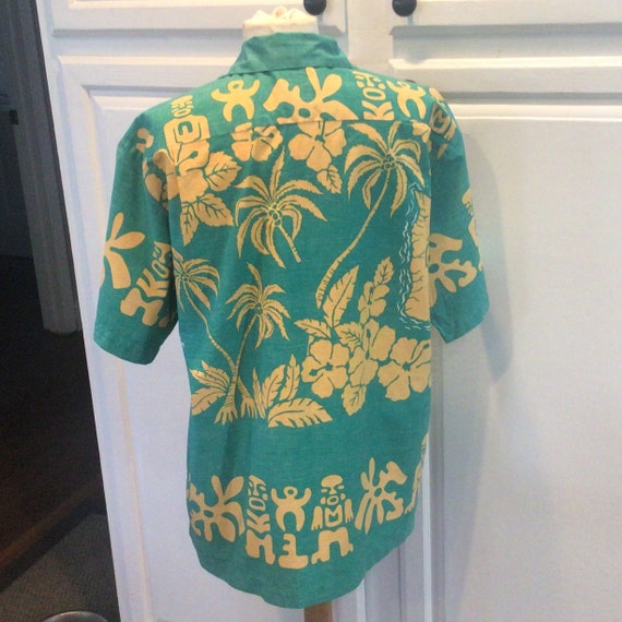 Large Vintage Joe Kealuha’s Cotton Hawaiian Shirt… - image 2