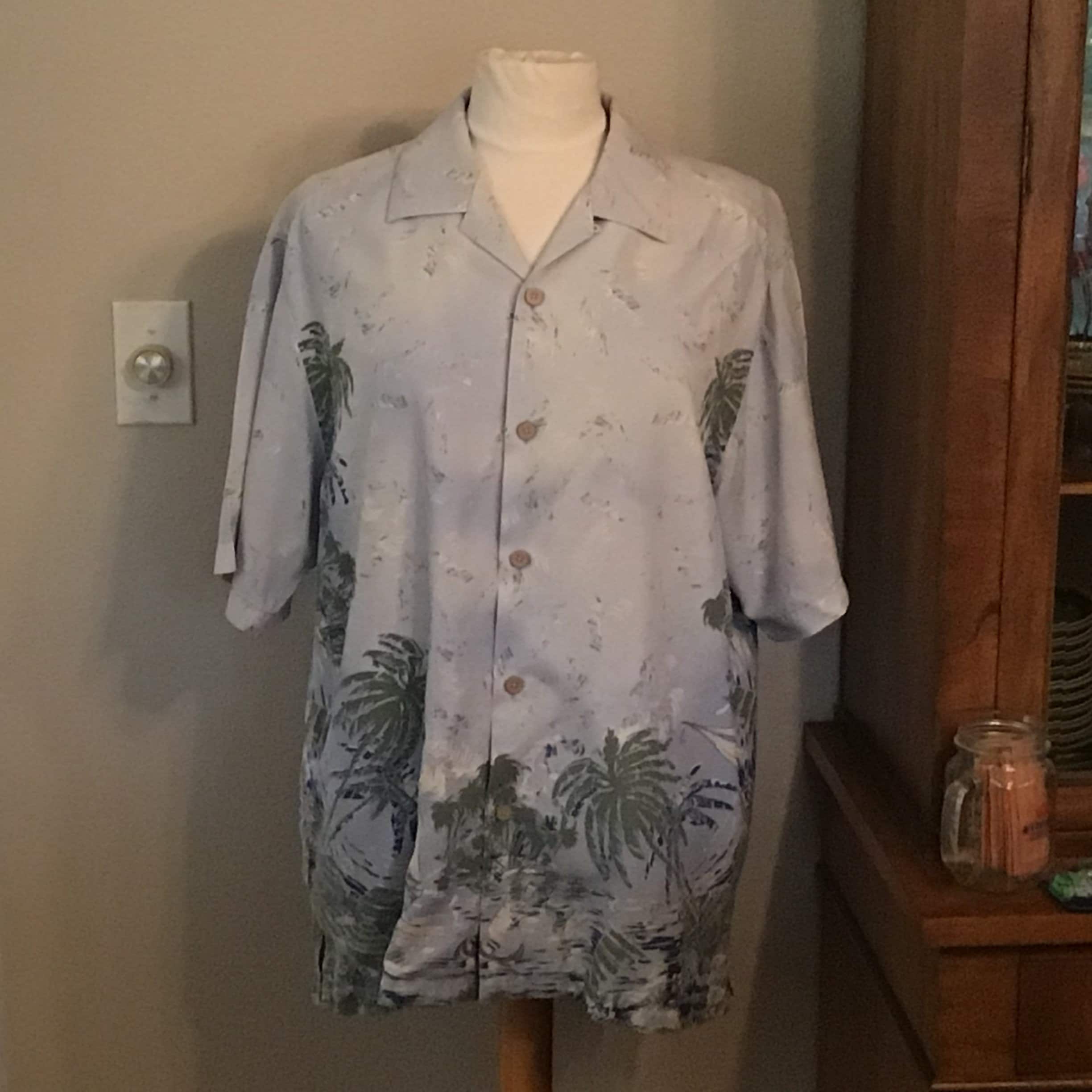 Fit Silk Hawaiian Aloha Shirt | Etsy 