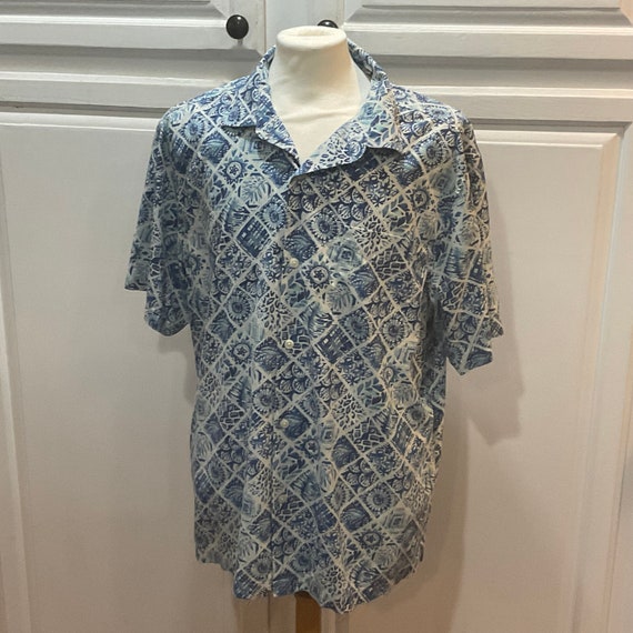 XL Tommy Bahama Silk and Polyester Hawaiian Aloha… - image 1