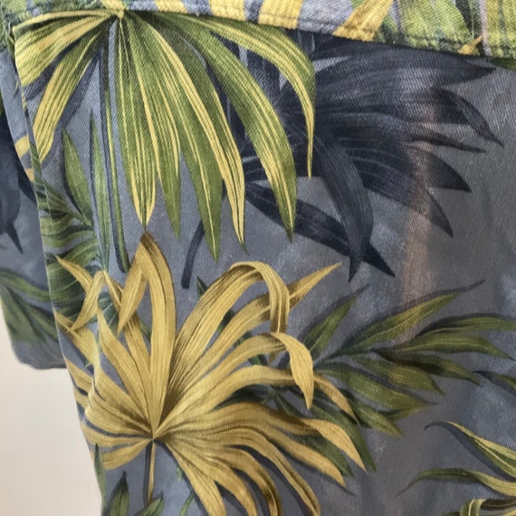 Large Tommy Bahama Cotton and Silk Hawaiian Aloha… - image 6