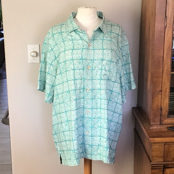 XL all Silk Tommy Bahama Hawaiian Aloha Shirt - image 1