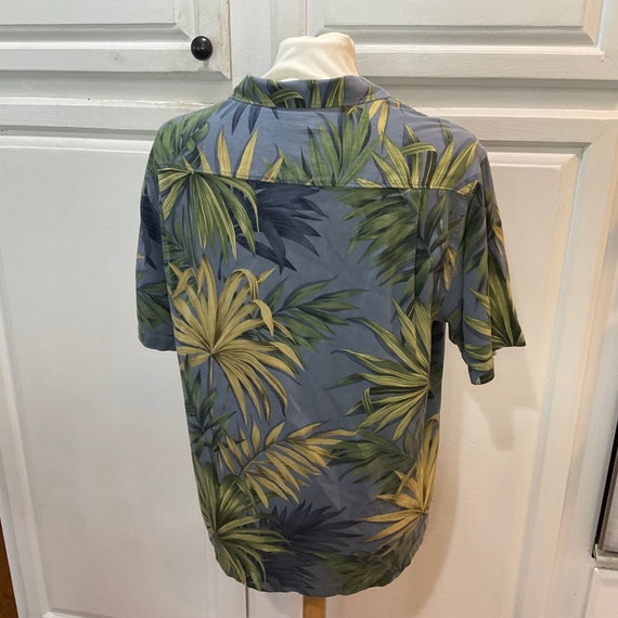 Large Tommy Bahama Cotton and Silk Hawaiian Aloha… - image 2