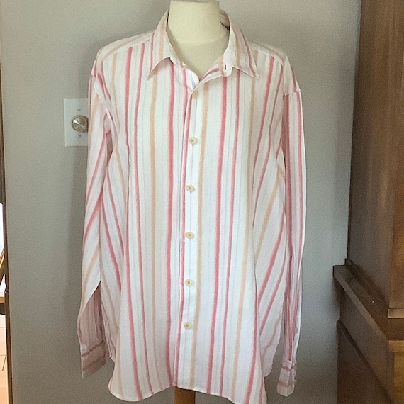 knee length dresses for ladies Tommy Bahama Men's Big & Tall Coastline Cord Stretch Lagoon Check Shirt - Deep Slate main image 0