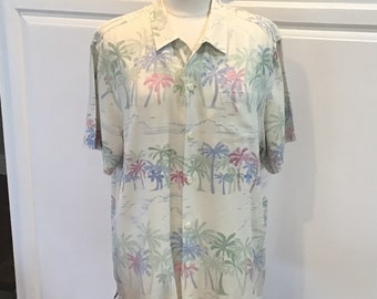 XL  NWOT Tommy Bahama Hawaiian all Silk Aloha Shirt
