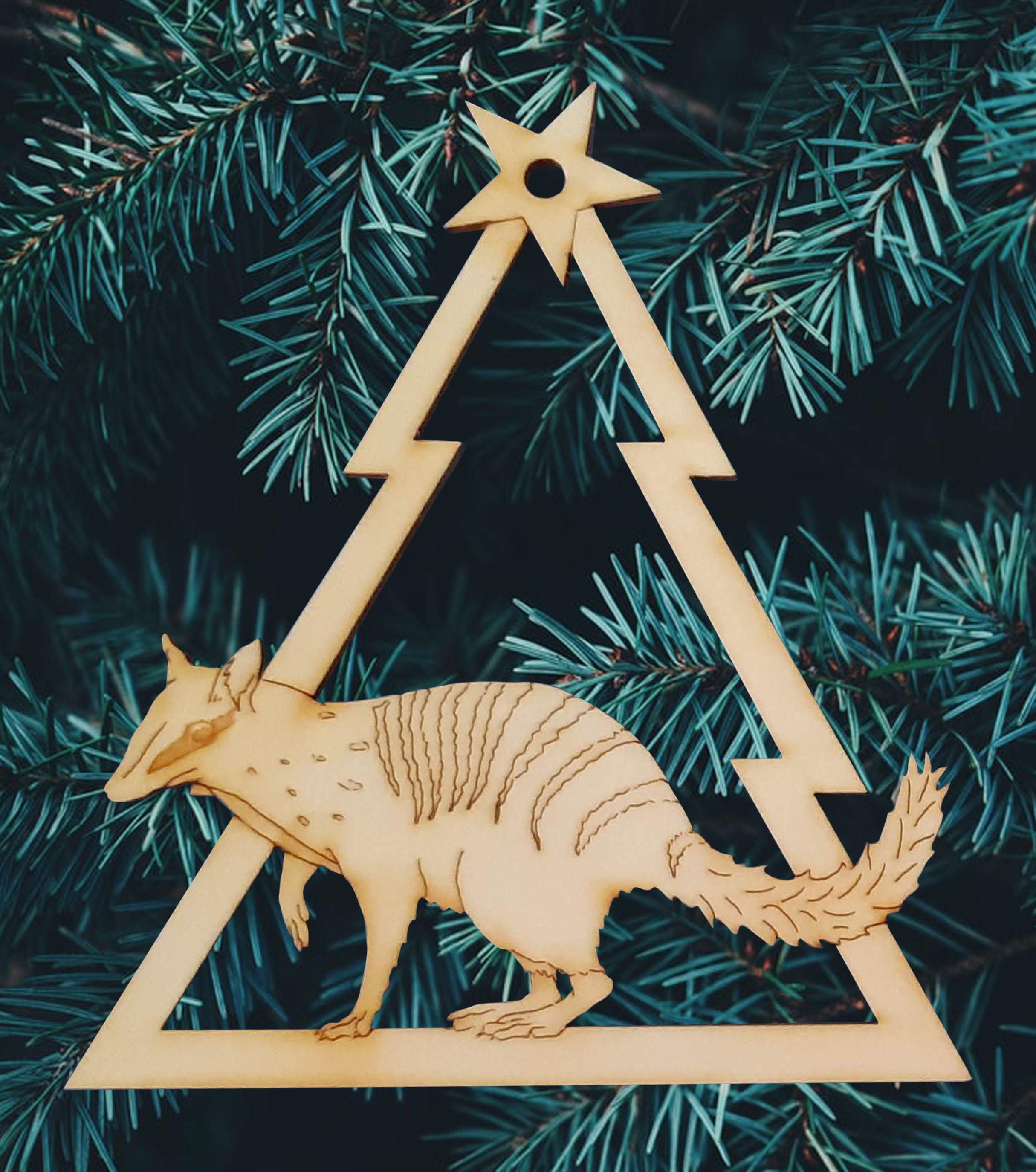 Australian Christmas Tree Ornament Numbat | Etsy