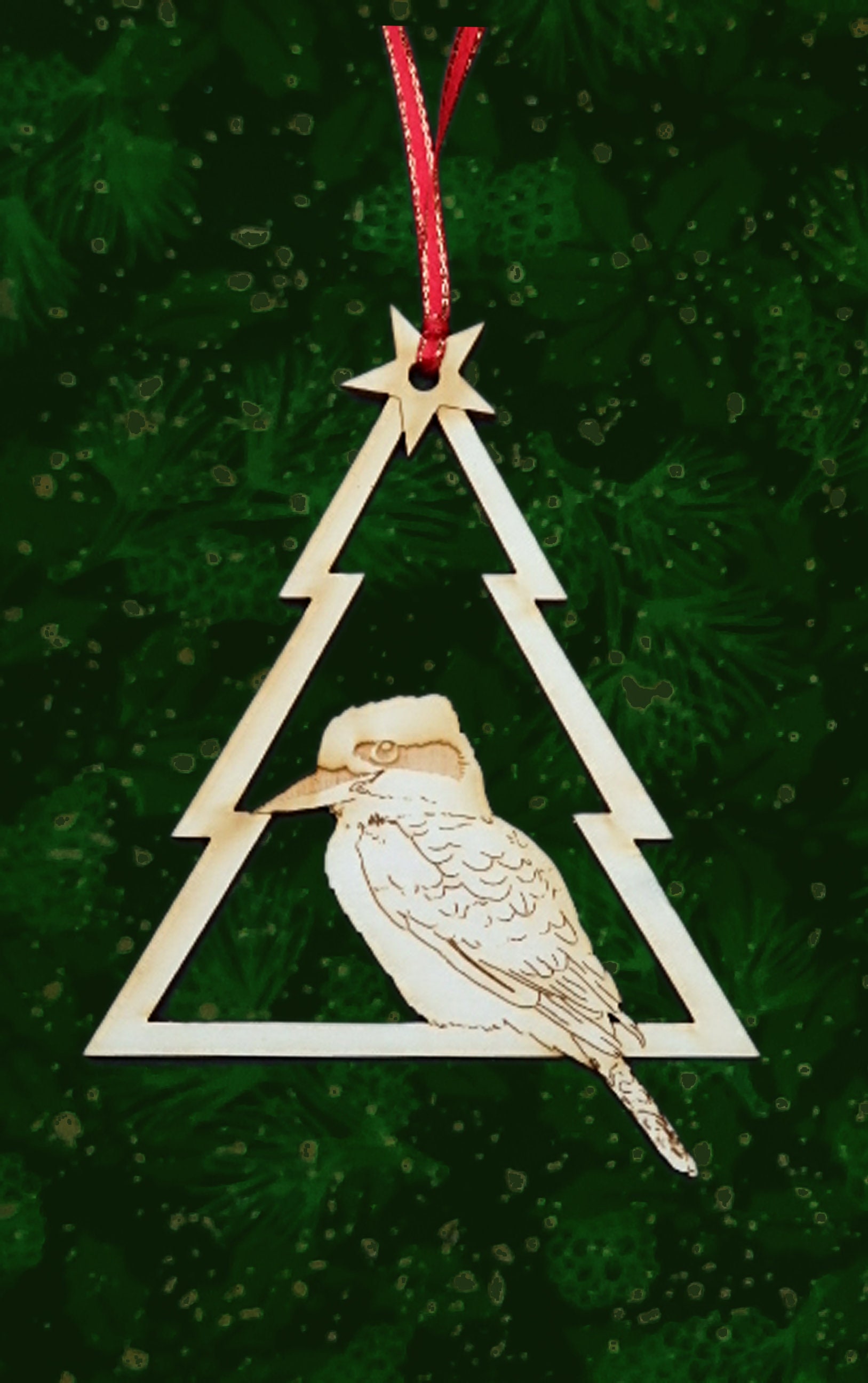 Australian Christmas Tree Ornament Kookaburra Etsy