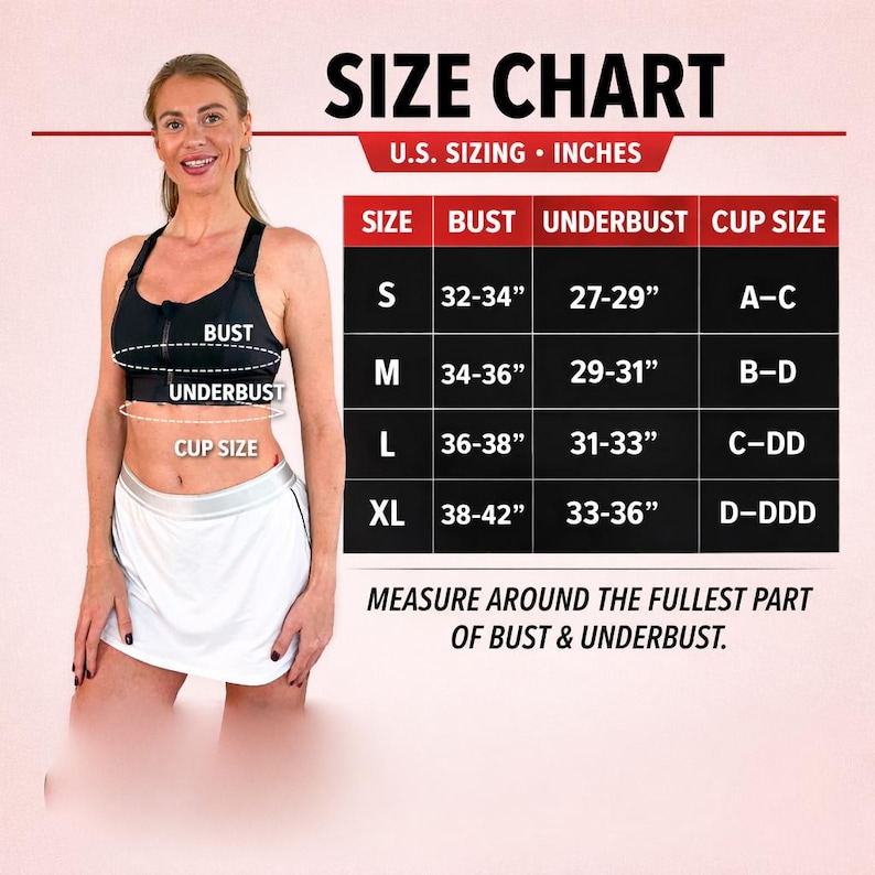 Sujetador deportivo con cierre frontal de alta compresión, sin rebote, ajustable. imagen 4