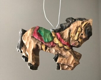 Carousel horse sieraad