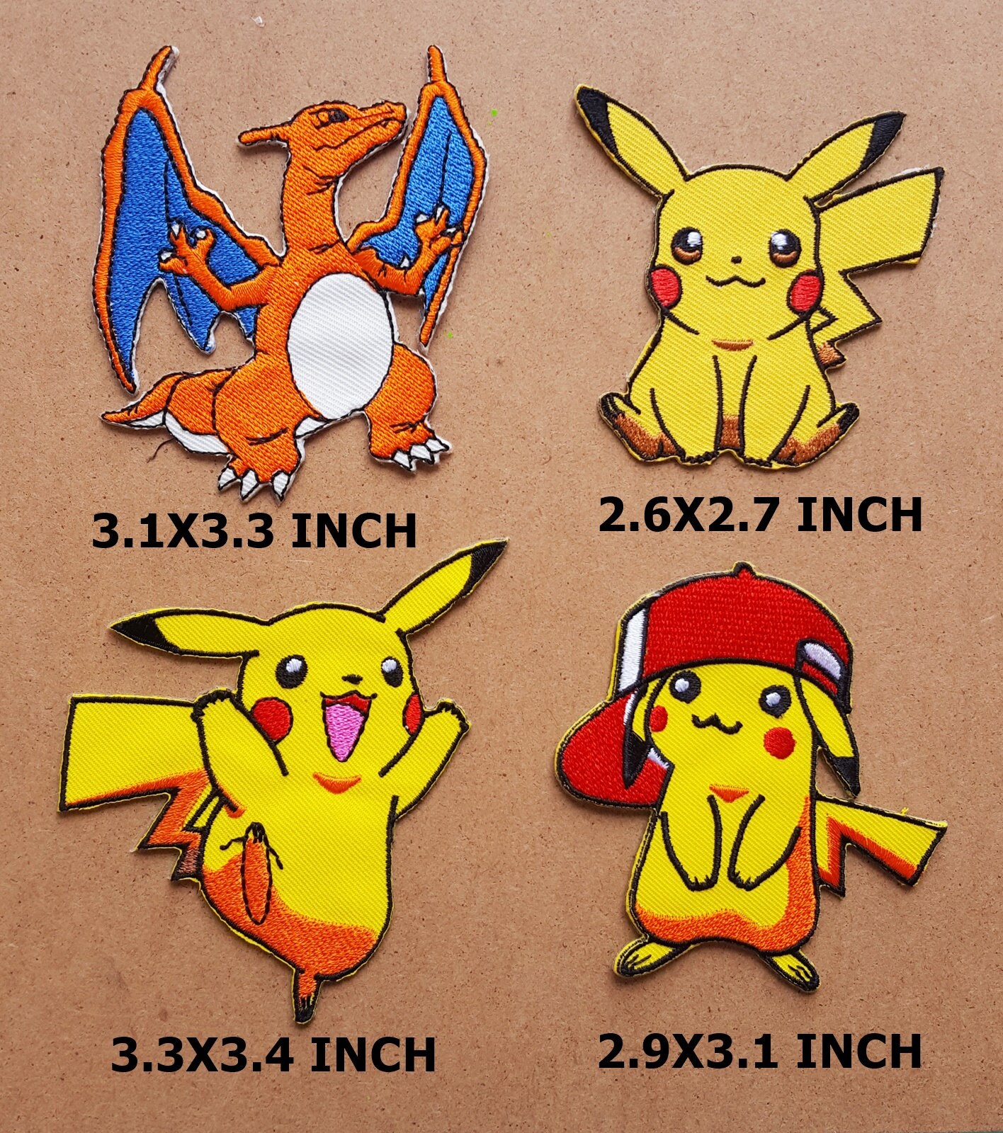 Lot of 4 Pokemon Pikachu Patch Game Cartoon Japanese Anime - Etsy Ireland Lot of 4 Pokemon Pikachu Patch Game Cartoon Japanese Anime - Etsy Ireland