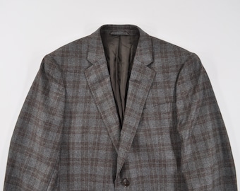 Hackett Wool Blazer Jacket, Checkered Loro Piana Fabric