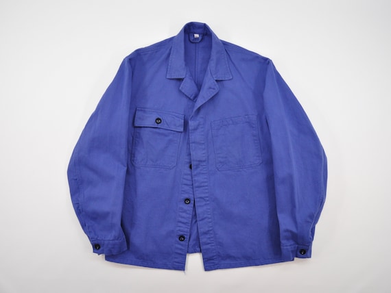 Vintage French Work Chore Jacket / French Worker J