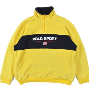 polo sport fleece pullover