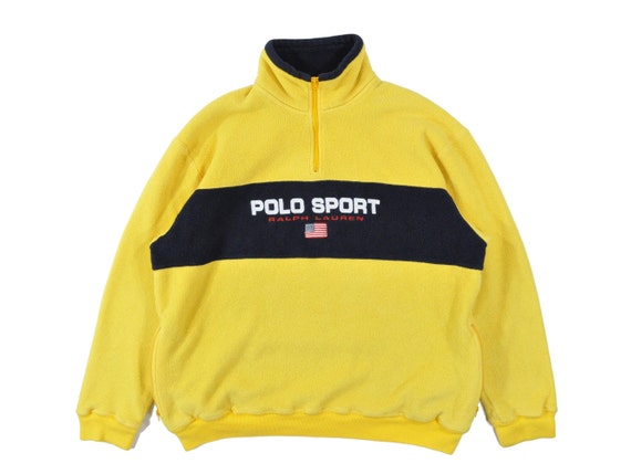 vintage polo sport fleece