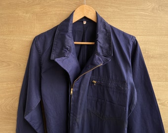 Vintage Navy Blue Jumpsuit Boiler Suit Coverall