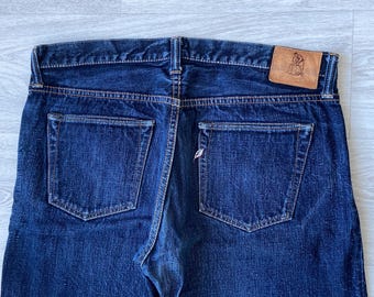 W36 Syoaiya Pure Blue Japan Jeans Japanese Denim