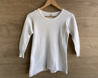 Vintage White Sweatshirt