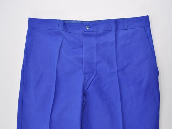パンツ euro vintage french work remake pants Vintage French Work Trousers, Blue Pants, Euro Workwear - Etsy