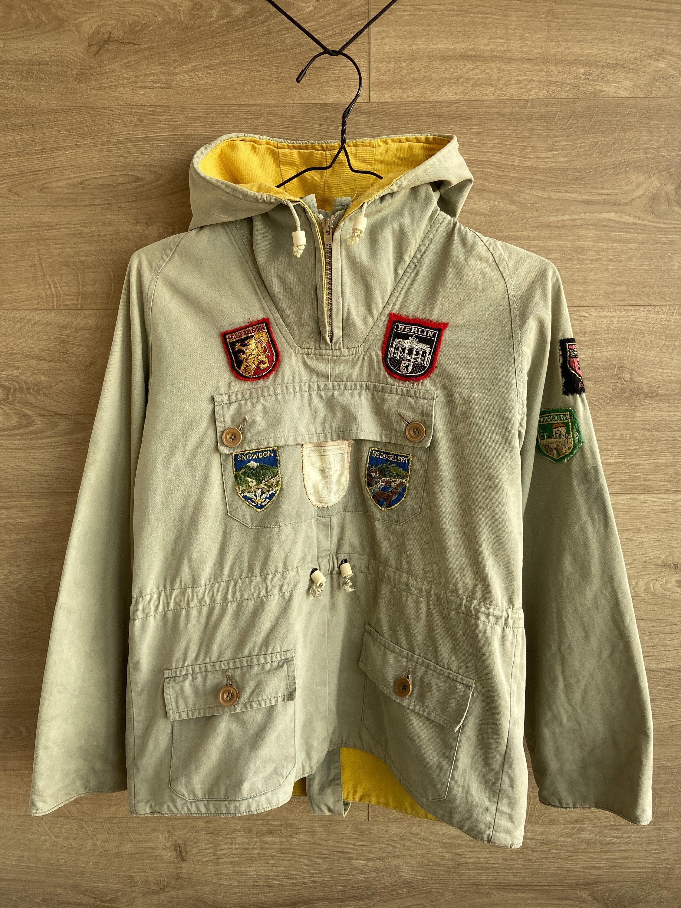 RARE Vintage 1960s Belstaff Jacket, Dalesman Anorak Smock With