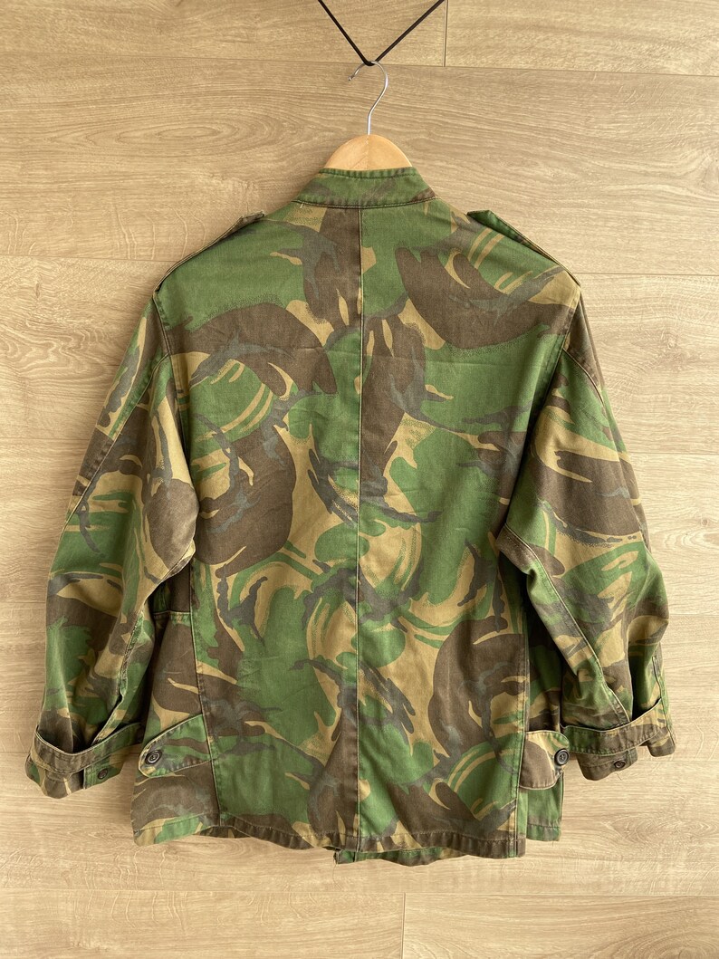 Vintage Camo Jacket Paratrooper Smock Portuguese Army Field Etsy