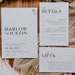 Minimalist Wedding Invitation Template Set, Wedding Invitation Template Download, Editable Modern Wedding Invite, Instant Download, Harlow