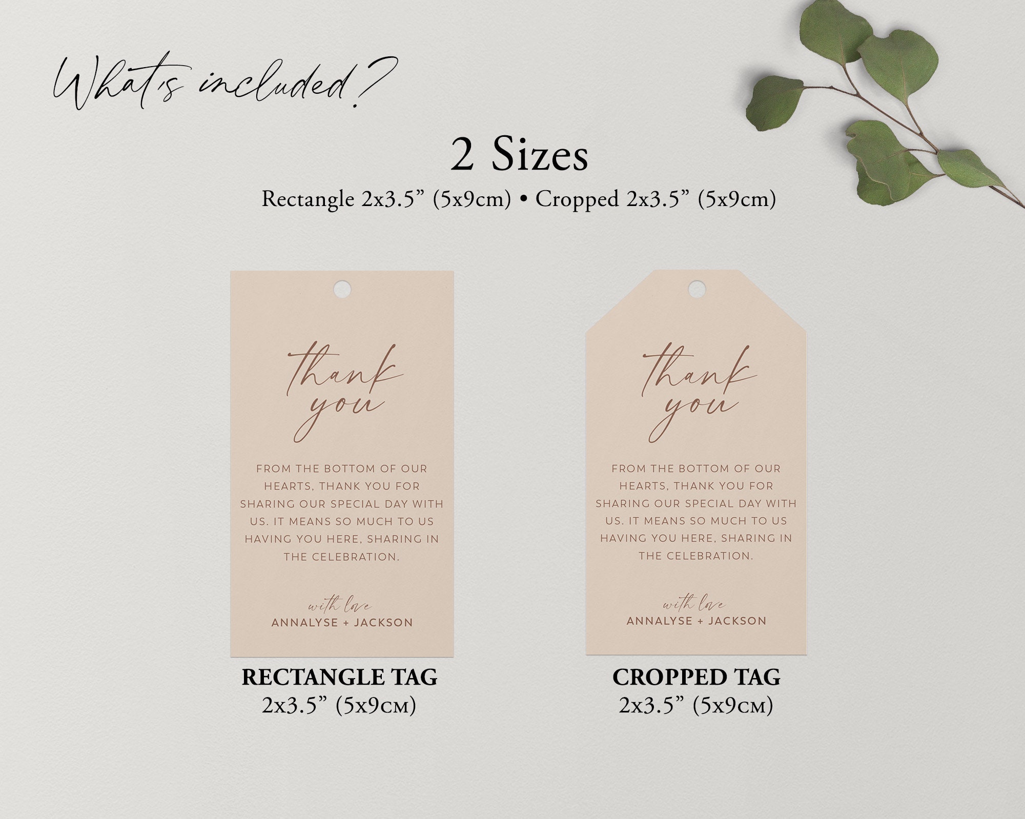 Wedding Favor Tag Template Minimalist Favour Tag Printable - Etsy