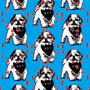 Cartoonized Calliope the Dog Phone Background Wallpaper