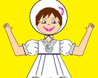Bébé Baby Paper Doll