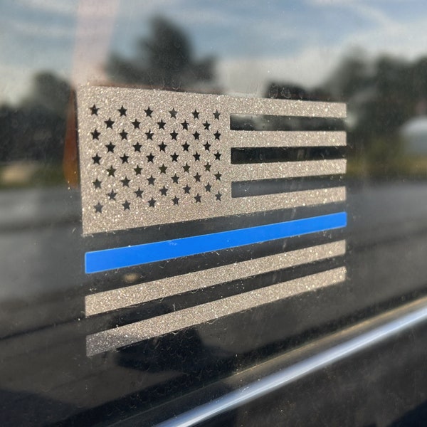 Thin Blue Line Decal