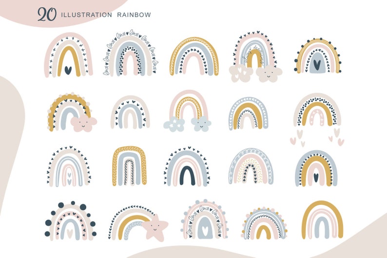 Download Rainbow svg files for cricut Rainbow clipart Rainbow Baby ...