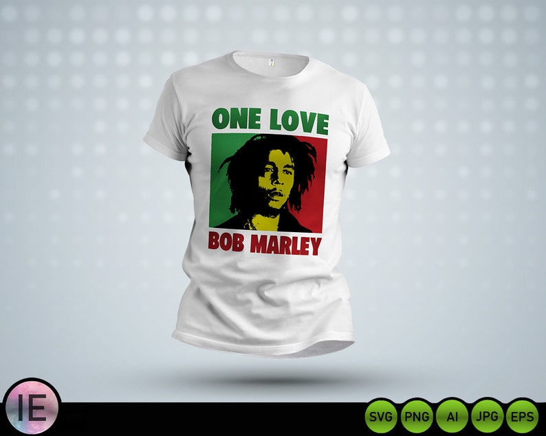 Free Free 197 Bob Marley One Love Svg SVG PNG EPS DXF File