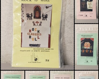 R B Collection, Duplicate V Stitch Pattern, 1989, 1990, 1992