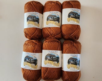 Cleckheaton Tencel Wool Yarn, 6 skeins 50 Grams Each