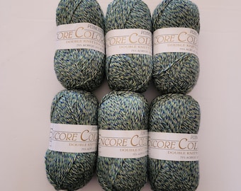 Plymouth Encore Colorspun, Double Knitting Weight Yarn, Acrylic, Wool
