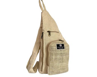 Hemp Sling Bag: Gheri Fanny Pack for Travel