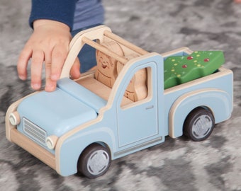 Wooden pickup toy, Wooden toys, Montessori toys, Wooden toy car, Toddler toys, Kids toys, Eco-Friendly Toy, Gifts for kids, Baby boy gift