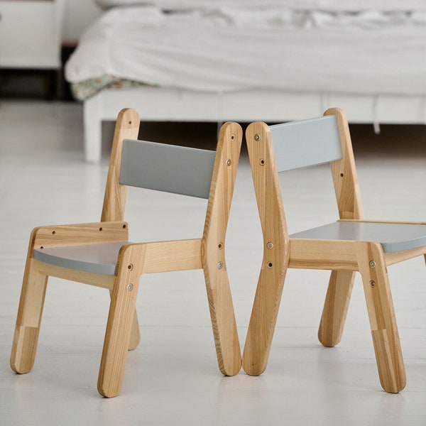 Chaise pour tout-petit en bois, meubles pour enfants, chaise en bois, chaise Timeout, meubles Montessori pour chaise d'école, chaise de bureau pour chambre d'enfant