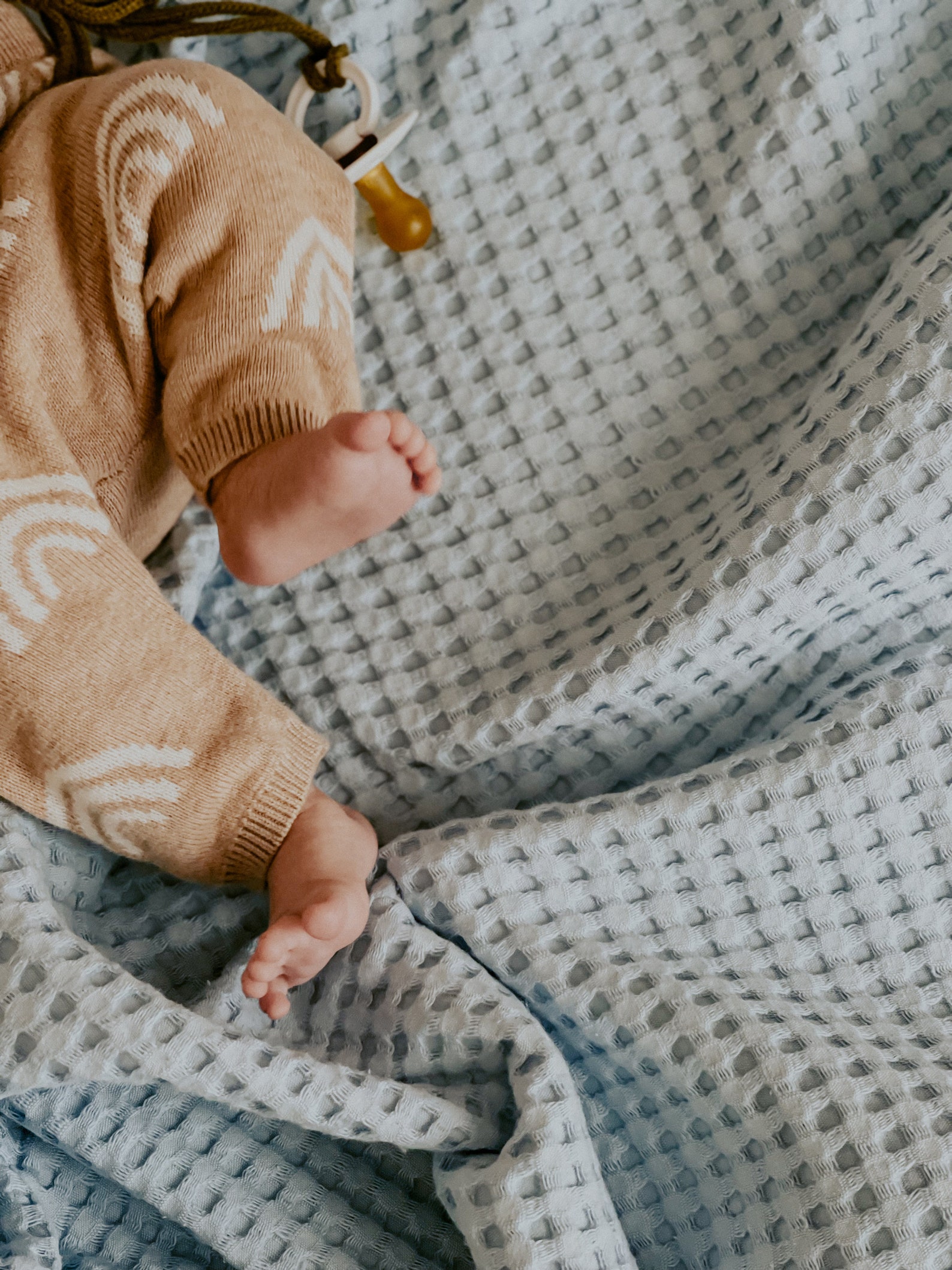 Waffle Blanket Cotton Baby Blanket Swaddle Blanket Baby Shower Etsy