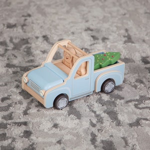 Petite voiture en bois, Jouets préscolaires, Ramassage en bois, Jouets Montessori, Jouets sensoriels, Jouets en bois pour bébé, Cadeaux pour tout-petits, Cadeau souvenir neveu image 10