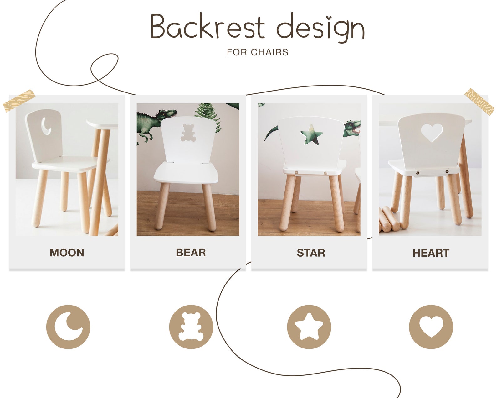 Toddler Table and Chairs Montessori Furniture Kids Etsy