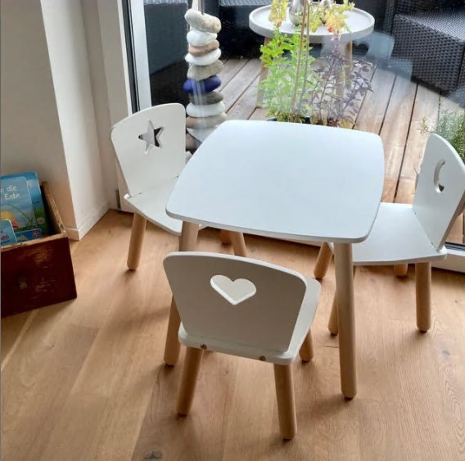 Toddler Table and Chairs Montessori Furniture Kids Etsy