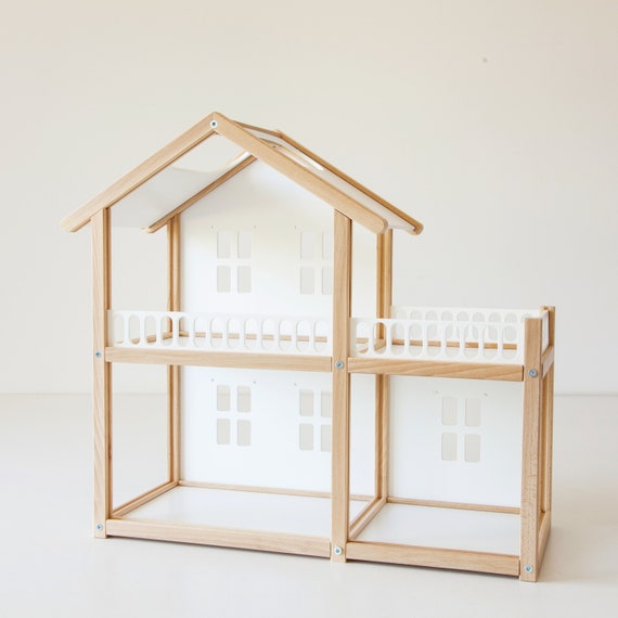 FULLY BUILT. WOODEN DOLL HOUSE (Liana's Place)HANDMADE of wood 1:12 scale