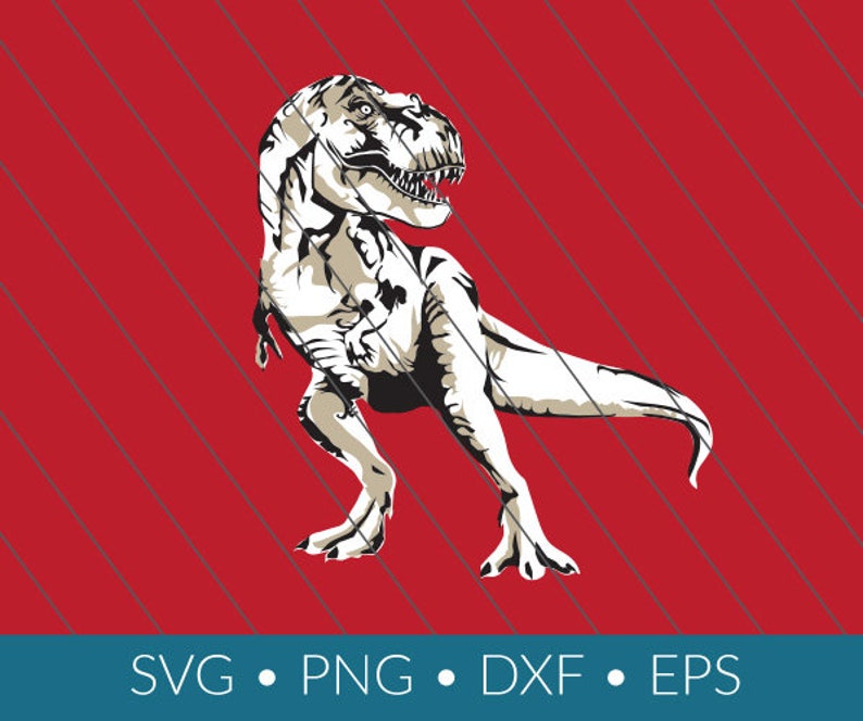 Download Dinosaur T-Rex SVG download png eps dxf cricut silhouette ...