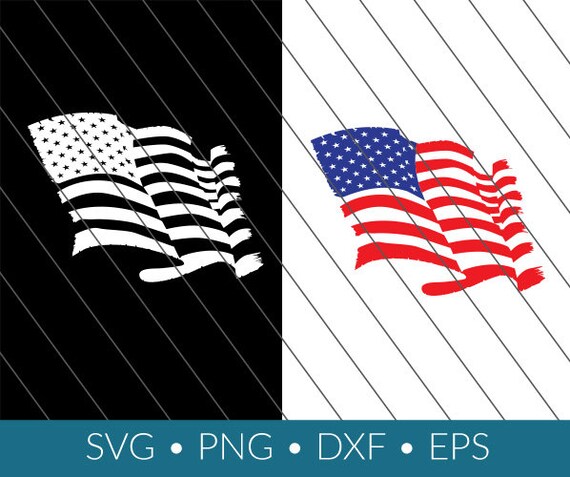 Download Free Us Flag Distressed Shirt Decal Svg Download Png Eps Dxf Etsy SVG Cut Files