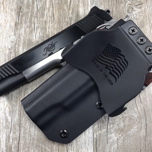 SDH Swift Draw Holsters Paddle Holster - Right Hand, OWB For Kimber K6s Revolver (Black Kydex) 3 thumbnail image